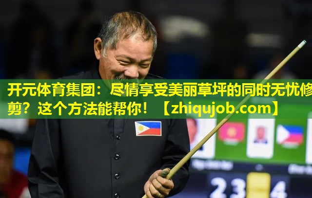 尽情享受美丽草坪的同时无忧修剪？这个方法能帮你！